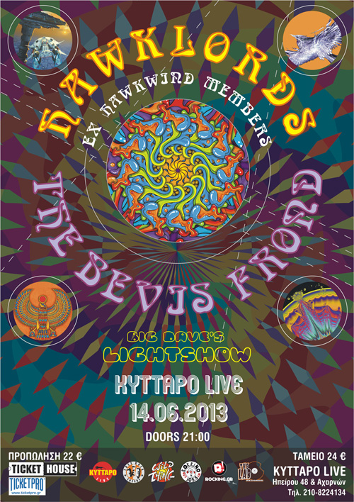 Hawklords and The Bevis Frond Live at Kyttaro 14/6/2013